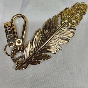 Jessica Simpson Feather Bag Charm